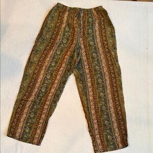 Bohemian Striped Women's Pants